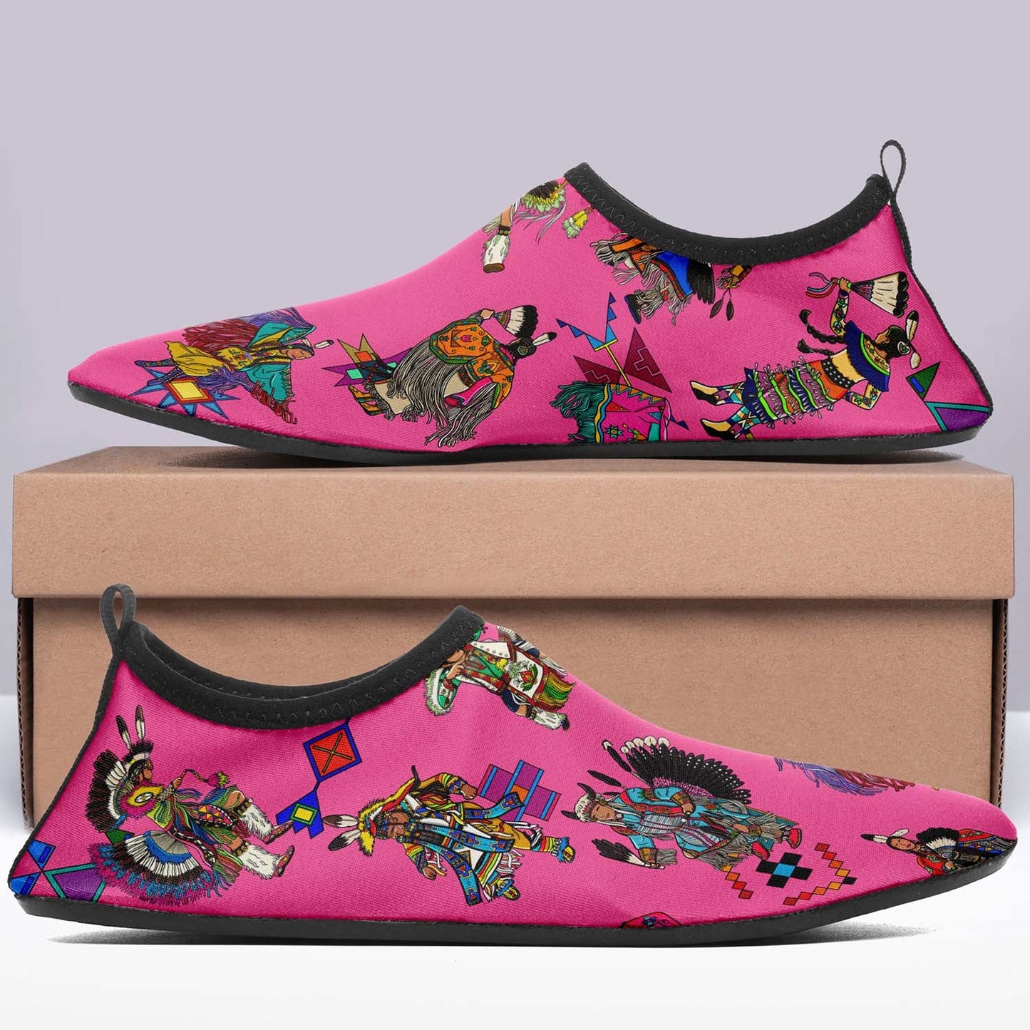 Grand Entry Dancers Pink Sockamoccs