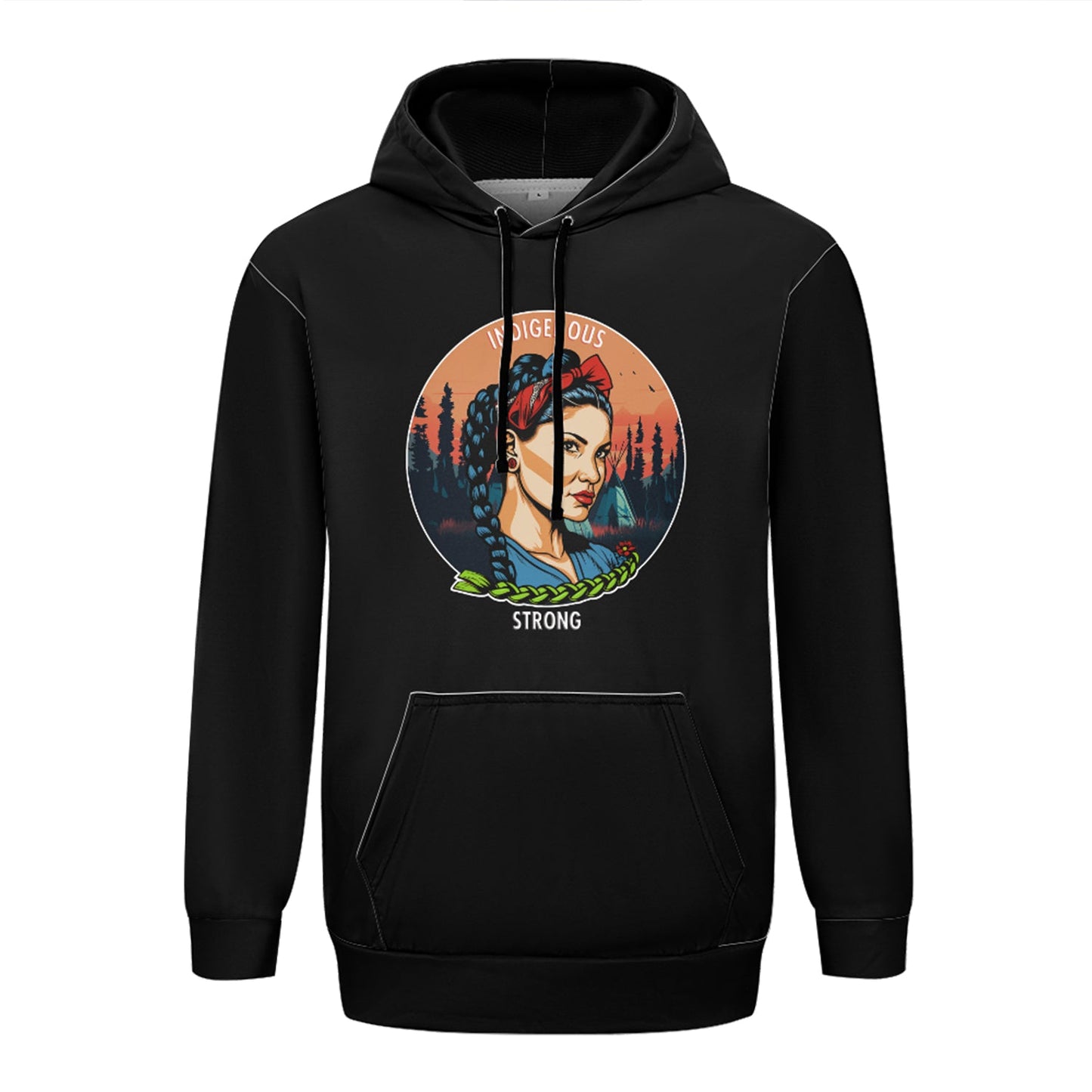 Indigenous Strong 49Dzine Novelty Hoodie