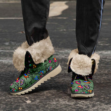 Load image into Gallery viewer, Indigenous Paisley Dark Sea Polar Winter Boots
