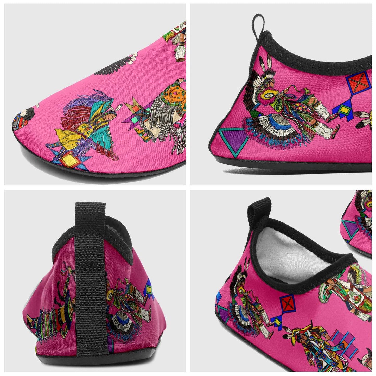 Grand Entry Dancers Pink Sockamoccs