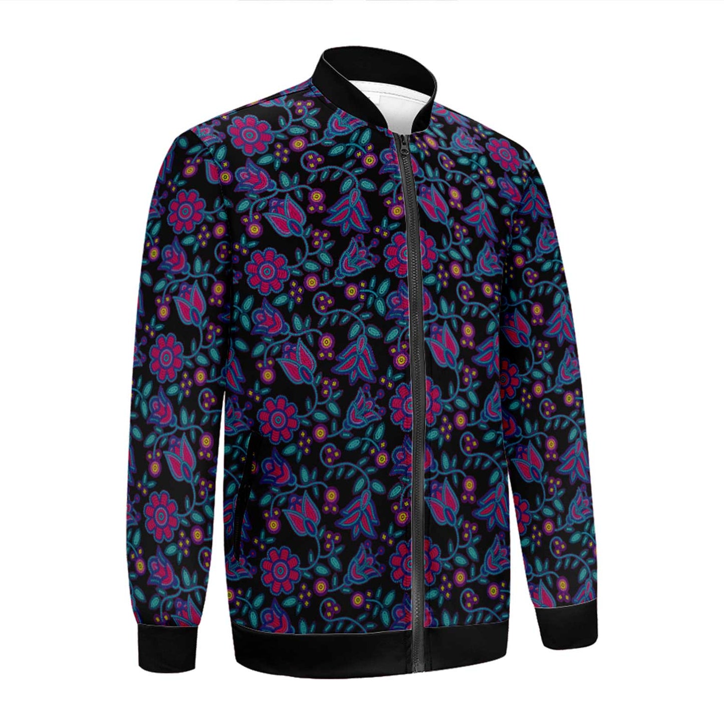 Beaded Nouveau Coal Lightweight Jacket