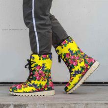 Load image into Gallery viewer, Kokum&#39;s Revenge Yellow Polar Winter Boots
