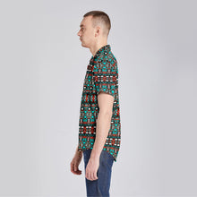 Load image into Gallery viewer, Captive Winter Button Up Silk Shirt
