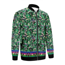 Load image into Gallery viewer, Culture in Nature Green Zippered Collared Lightweight Jacket
