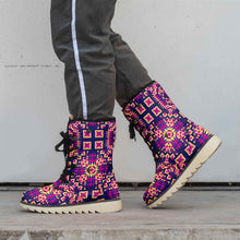 Load image into Gallery viewer, Kaleidoscope Bleu Polar Winter Boots
