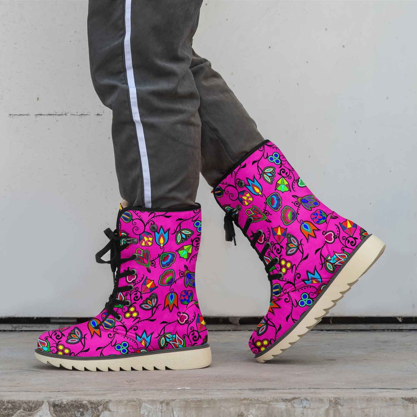 Indigenous Paisley Polar Winter Boots