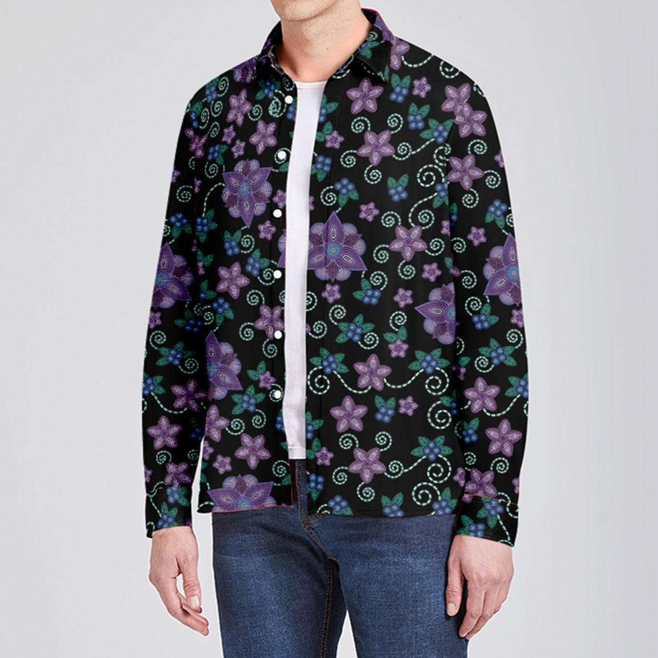 Berry Picking Dress Shirt