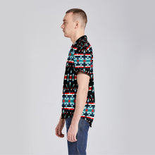 Load image into Gallery viewer, Visions of Peaceful Nights Button Up Silk Shirt
