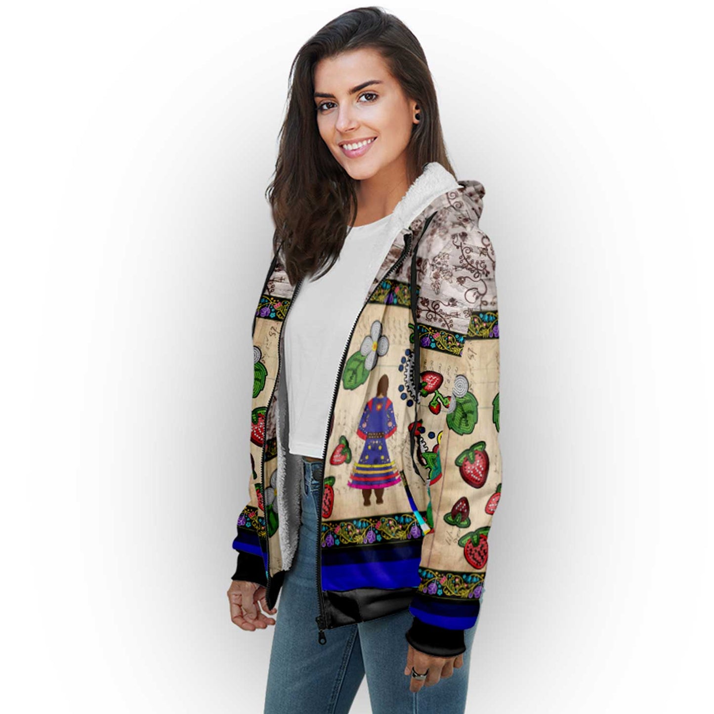 Aunties Gifts Sherpa Hoodie