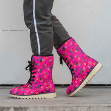 Load image into Gallery viewer, Kokum Ceremony Pink Polar Winter Boots
