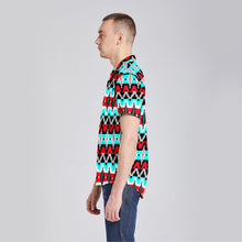 Load image into Gallery viewer, Two Spirit Dance Button Up Silk Shirt
