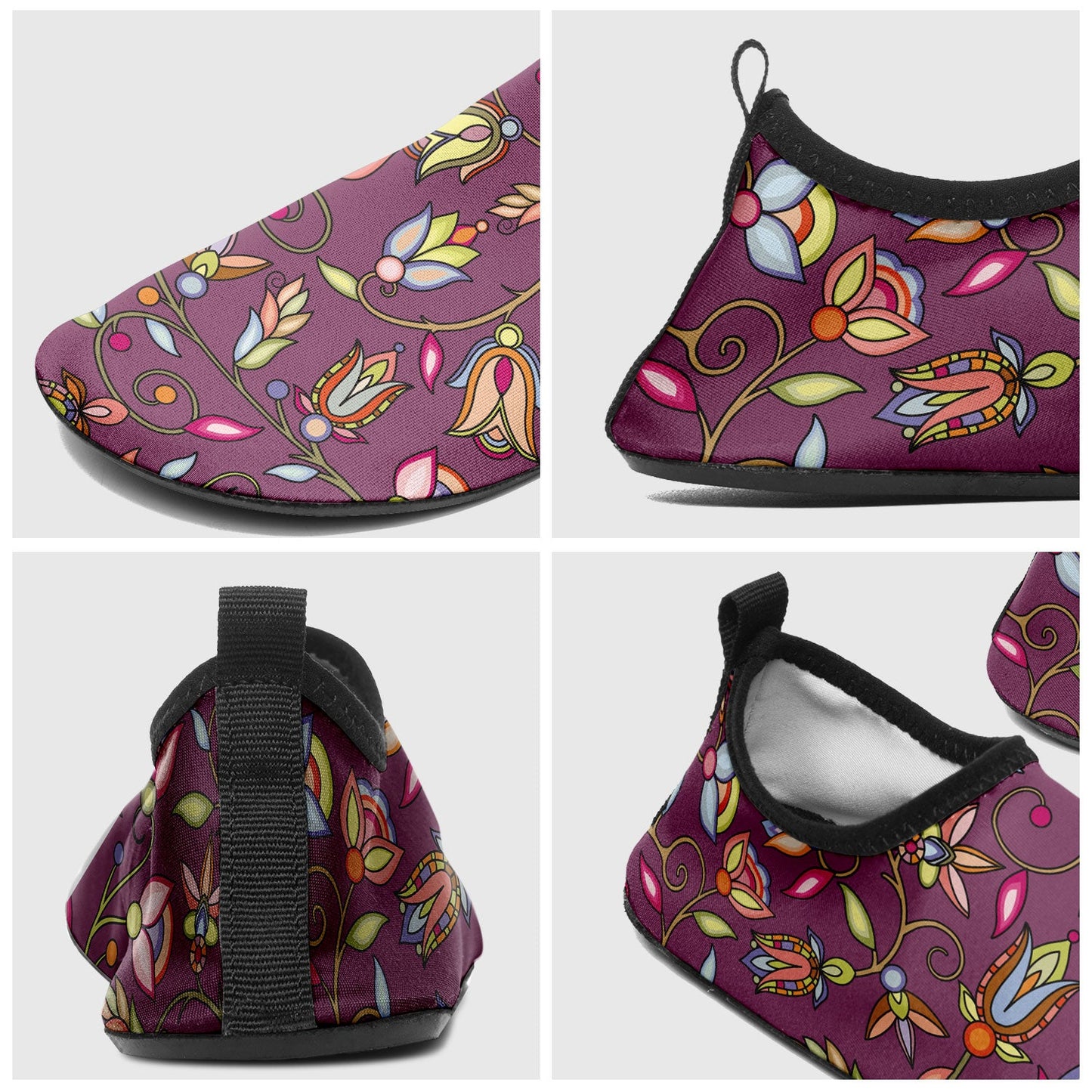 Buffalo Bloom Berry Bush Kid's Sockamoccs Slip On Shoes