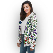 Load image into Gallery viewer, Grandmother Stories White Sherpa Hoodie
