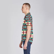 Load image into Gallery viewer, Force of Nature Button Up Silk Shirt
