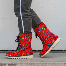 Load image into Gallery viewer, Indigenous Paisley Dahlia Polar Winter Boots
