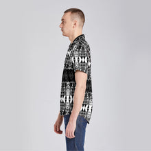 Load image into Gallery viewer, Writing on Stone Button Up Silk Shirt
