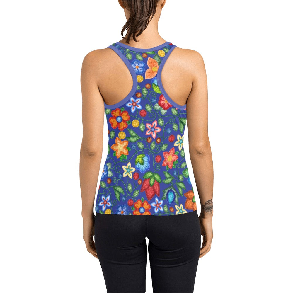 Morning Harmony Sapphire Racerback Tank Top