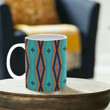 Load image into Gallery viewer, Diamond in the Bluff Turquoise Mug
