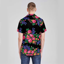 Load image into Gallery viewer, Kokum&#39;s Revenge Button Up Silk Shirt
