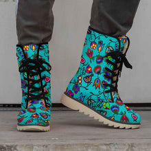 Load image into Gallery viewer, Indigenous Paisley Sky Polar Winter Boots
