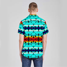 Load image into Gallery viewer, Between the Mountains Button Up Silk Shirt
