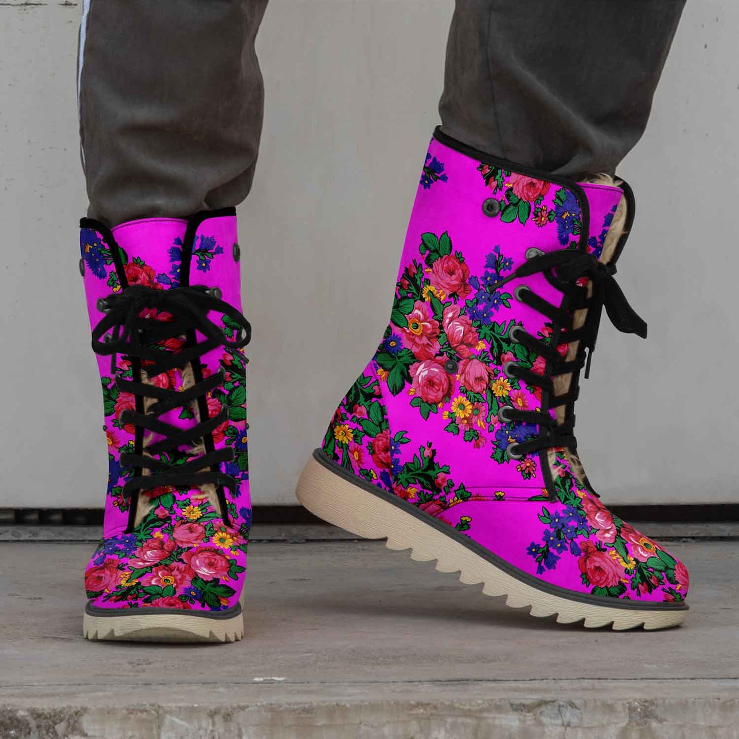 Kokum's Revenge Blush Polar Winter Boots