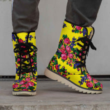 Load image into Gallery viewer, Kokum&#39;s Revenge Yellow Polar Winter Boots
