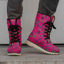 Load image into Gallery viewer, Berry Flowers Polar Winter Boots
