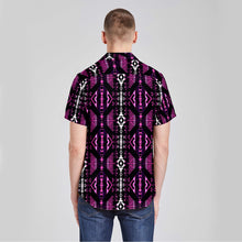 Load image into Gallery viewer, Upstream Expedition Moonlight Shadows Button Up Silk Shirt
