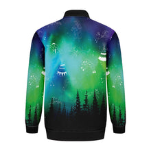 Load image into Gallery viewer, Aurora Medicine Animals Zippered Collared Lightweight Jacket
