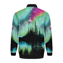 Load image into Gallery viewer, Aurora Medicine Animals 3 Zippered Collared Lightweight Jacket
