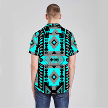 Load image into Gallery viewer, Chiefs Mountain Sky Button Up Silk Shirt
