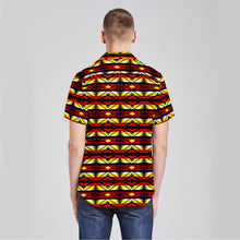 Load image into Gallery viewer, Canyon War Party Button Up Silk Shirt
