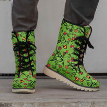 Load image into Gallery viewer, LightGreen Yellow Star Polar Winter Boots
