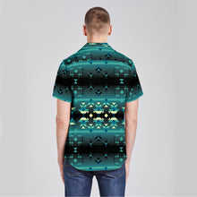 Load image into Gallery viewer, Inspire Green Button Up Silk Shirt
