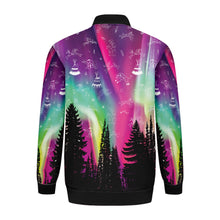 Load image into Gallery viewer, Aurora Medicine Animals 2 Zippered Collared Lightweight Jacket
