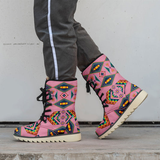 Travois Tipi Dusky Sunset Polar Winter Boots