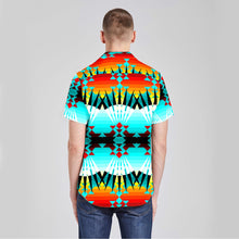 Load image into Gallery viewer, Ribbonwork Bustles Button Up Silk Shirt
