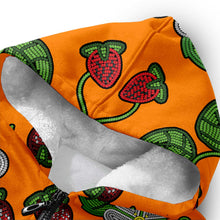 Load image into Gallery viewer, Strawberry Dreams  Carrot Sherpa Hoodie
