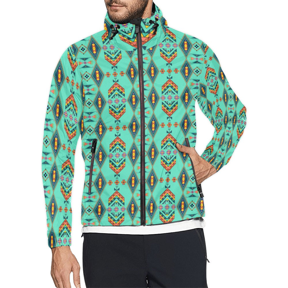 Travois Tipi Smoky Sky Men's Windbreaker