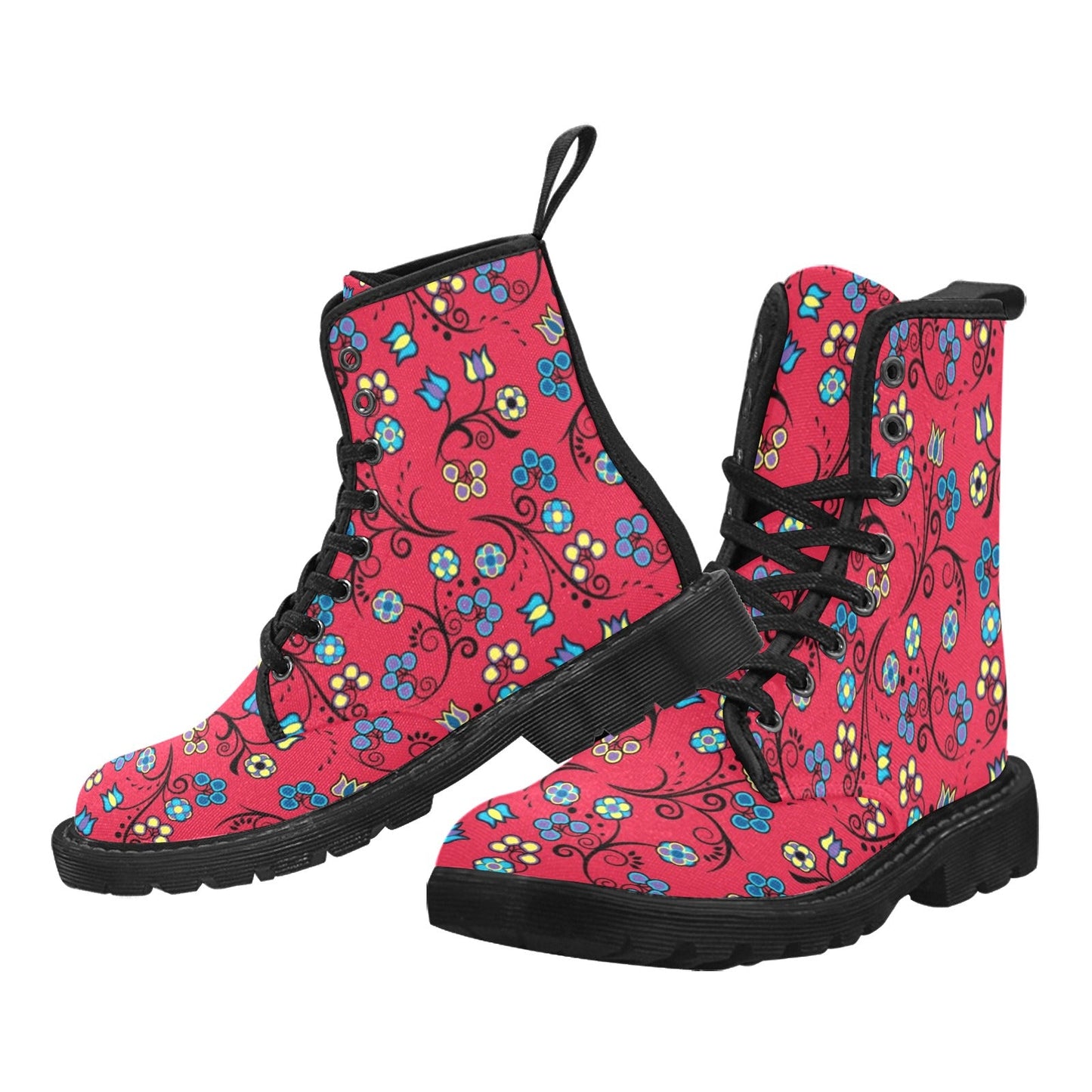Blue Trio Cardinal Boots
