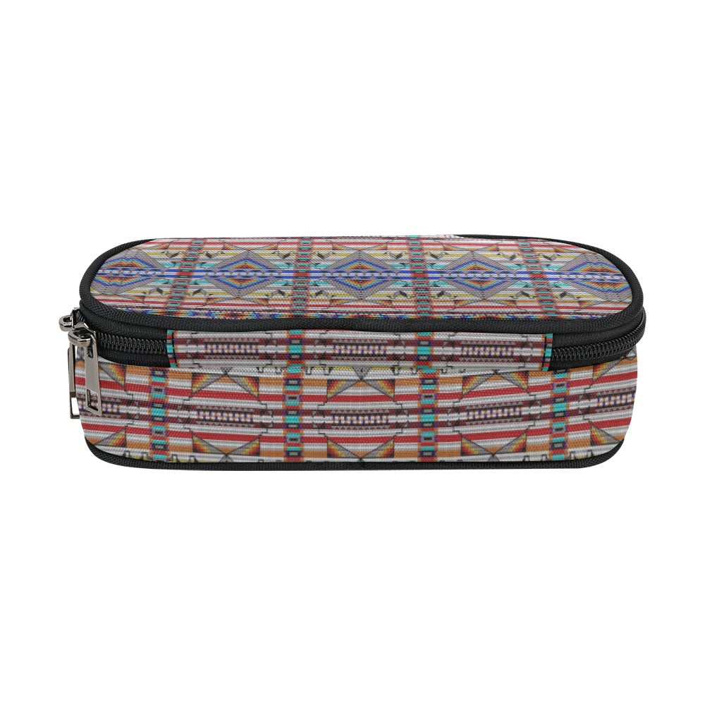 Medicine Blessing White Pencil Pouch