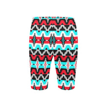 Load image into Gallery viewer, Two Spirit Dance Men&#39;s Knee Length Swimming Trunks
