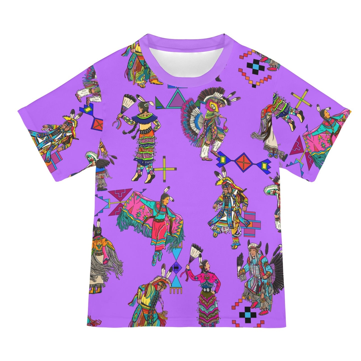Grand Entry Dancers Purple Tee