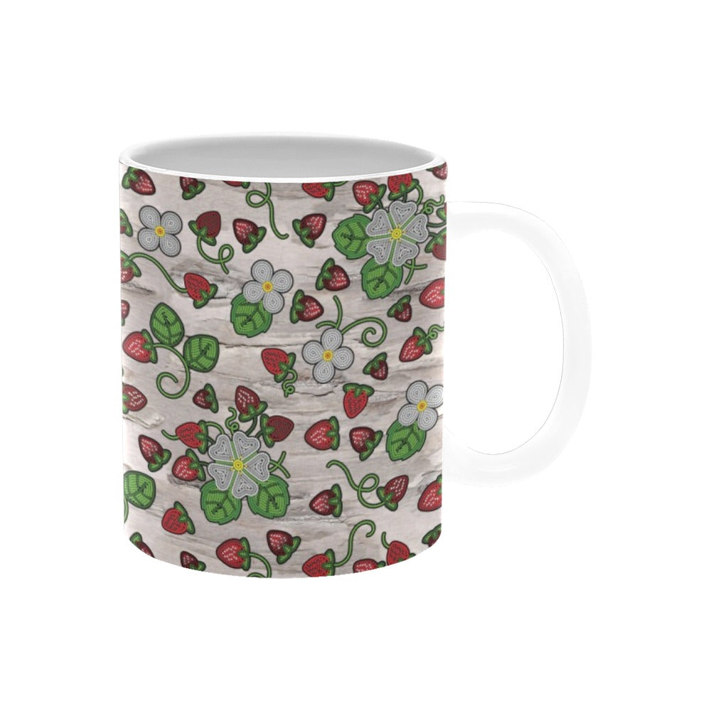 Strawberry Dreams Bright Birch Mug