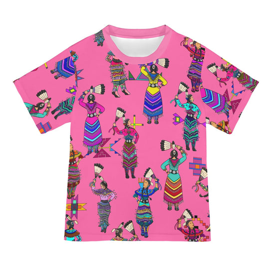 Women's Jingle Dancers Pink Tee