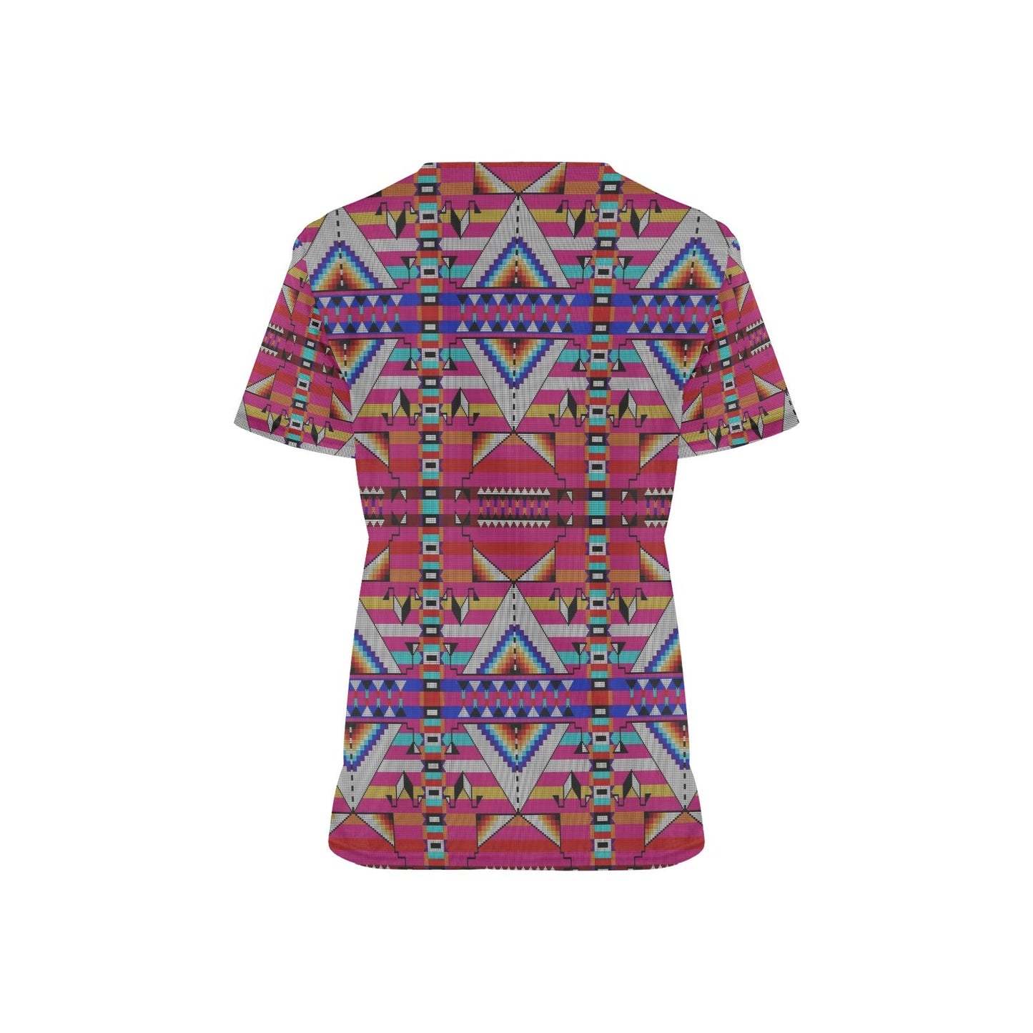 Medicine Blessing Pink Scrub Top