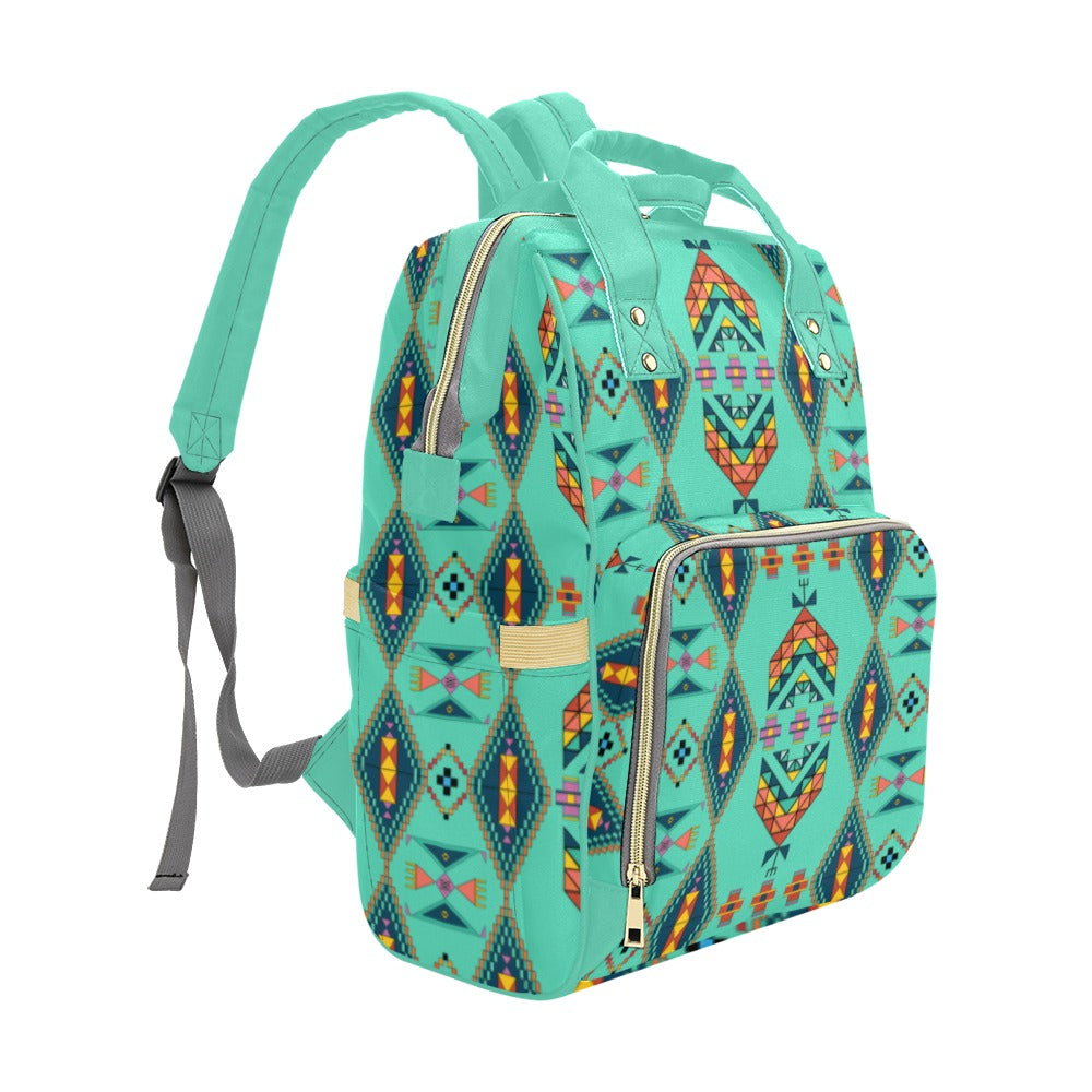 Travois Tipi Smoky Sky Multi-Function Diaper Backpack