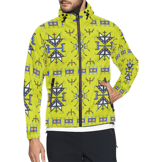 Eagle Strike Lime Men's Windbreaker