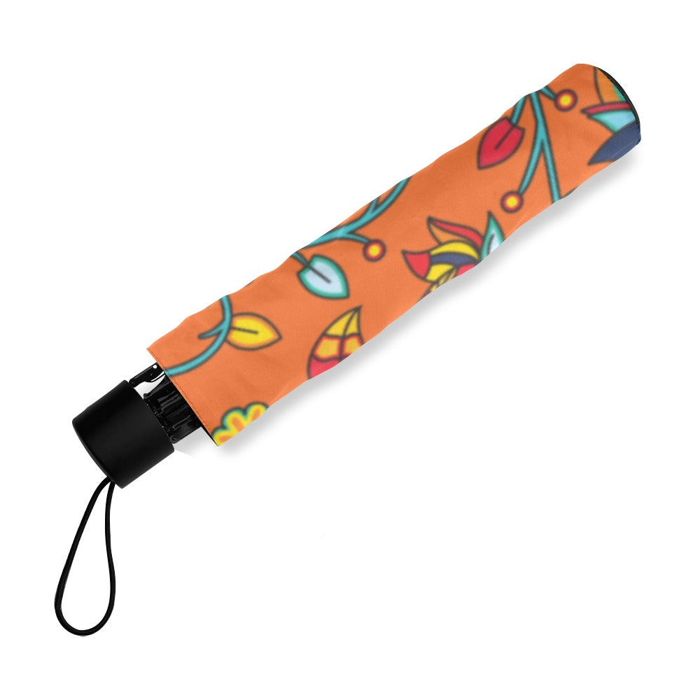 Thorny Path ECM Orange Foldable Umbrella